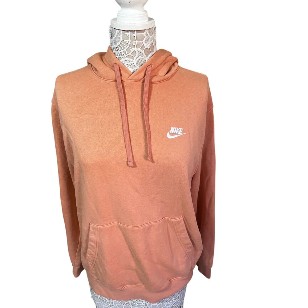 Nike Peach Colored Hoodie Womens Size Large- Athletic Wear-Athleisure